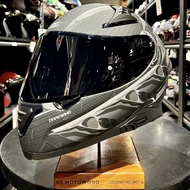 SPYDER RECON 2 DARKWING Full Face Dual Visor Helmet w/ FREE EXTRA VISOR