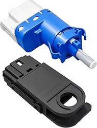 ULZOZN 2Pin Brake Light Switch Kit＆4 Male Blade Type Terminal Fit for Ford F-150 2004-2008 Expeditio