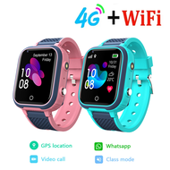 4G Kids Smart Watch with whatsapp GPS WIFI Video Call SOS Waterproof Child Smartwatch Camera Monitor Tracker Location Phone Watch