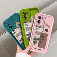 Fashionable and trendy coffee Phone Case For OPPO A57 A77 A53 a3 energy a80 A33 A79 A93 A94 F11 A9X 