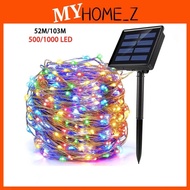 MYHZ_ Solar Light Outdoor Lighting Solar LED Light Lampu Solar Outdoor Lighting Waterproof Fairy Lig