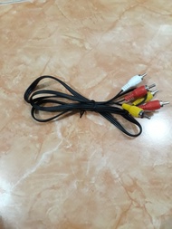 Kabel / Kable RCA Receiver Ke TV 1 Meter