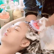 Silicone Hair Shampoo Comb Massage Brush Head Shampoo Hair Massage Brush Soft Silicone/Massage comb/Transparent shampoo