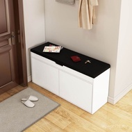 Entry Integrated Shoe Rack Stool Stool Wear Shoes Can Sit Shoe Cabinet Simple Shoe Changing Stool Do