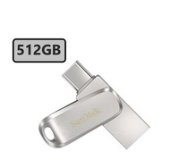 ✅行貨|多區門市交收  SANDISK - Ultra Dual Drive Luxe 512GB USB Type C 雙用隨身碟 (SDDDC4-512G-G46)