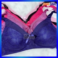 0792 Plus Size Wireless Non-Padding Lace Full Cup Bra Size 34-46