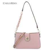 Carlo Rino Pink Macy Crossbody Bag