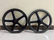 實體單車店 全新Silverock 451 碳纖5刀5柱碟剎輪組