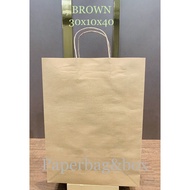 BROWN paper bag 30x10x40, BROWN paper bag, paper bag, paper bag