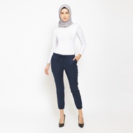 Flamoush Teonna Navy Pants Wanita Jogger