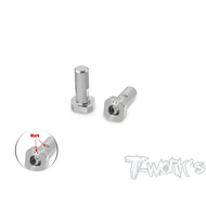 Tworks RC TP-223 64 Titanium King Pin S/L ( Kyosho MP11 ) 2pcs.