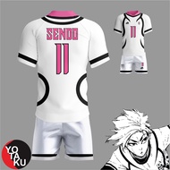 Jersey Anime Cosplay Blue Lock U20 Shuto Sendo Full Set YOTACOS