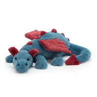 Jellycat Dexter Dragon Stuffed Animal, Medium 19 inches