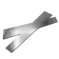 ครอบ เสาประตู เสากลางประตู สแตสเลส Pillar Cover 4 ชิ้น อย่างดี MG MG ZS Hatchback 2017 - 2019 Stainl