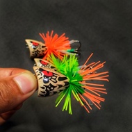 LURE CASTING JUMP FROG BAIT MINI JAWS FROG 2,8 CM NATURAL