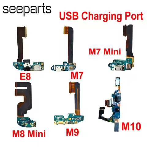 For HTC One M7 M8 Mini USB Charging Port Charger Port Dock Plug Connector Board Replacement M8S E8 M