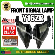 YAMAHA Y16ZR Y16 ZR EXCITER FRONT SIGNAL LAMP UNIT SET LAMPU SIGNAL DEPAN TINTED SMOKE CLEAR 100% OR