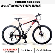 READY STOCK  VEEGO 27.5" Mountain Bike with 24 SPEED &amp; STEEL FRAME (2706)