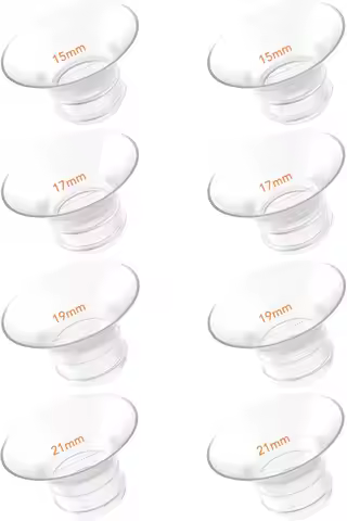 Flange Inserts Compatible with Momcozy M5/M6/S12 Pro/S9 Pro/V1/V2,Spectra,Medela,Elvie, Willow,Lansi