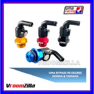 UMA RACING - BYPASS 90° - YAMAHA HONDA 100% ORIGINAL BY PASS 90 DEGREE NINETY