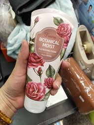 210*全新韓國 玫瑰精油洗卸潔面乳 120g-2023.12.04到期