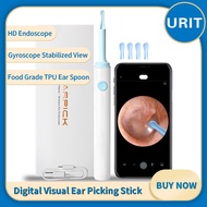 Wireless Smart Visual Ear Cleaner Otoscope Ear Wax Removal Tool with Camera Ear Endoscope Ear Picking Tool for iPhone Android