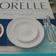 Corelle 16 pc dinnerware plate set / 16pc packaged corelle dinner set / 6 pc corelle plates