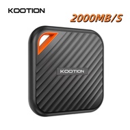 KOOOTION X6Max Portable External SSD 2TB 1TB 512GB Hard Drive HD Externo USB 3.2 GEN 2SSD Mini PSSD 