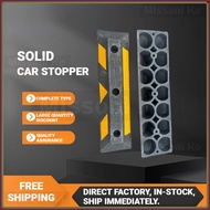 Rubber Car Stopper Parking Space Car Reverse Garage Limit Stopper Wheel Stopper