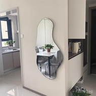 Fitting New Wall Hanging Mirror Stickers Wall Net Red Shop Shaped Irregular Hallway Dressing Mirror 