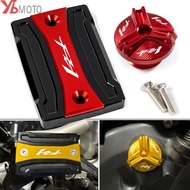 Suitable for Yamaha FZ1 06-16 Modified Aluminum Alloy Front Brake Oil Can Upper Pump Cup Lid+Engine 