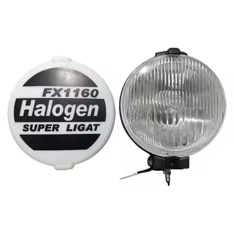 6 Inch FX1160 Halogen Spotlight 12V 55W Truck Sport Round Light Work Light Fog Lamp Headlight Glass 