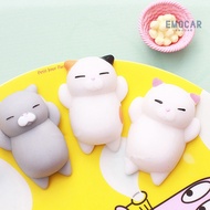 ENA- Cute Cartoon Cat Squishy Toy Stress Relief Soft Mini Animal Squeeze Toy