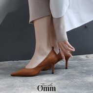 Omm - DT02 Pre-order 5cm and 7cm cowhide genuine leather high heels