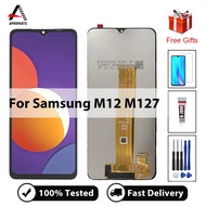 Màn Hình LCD Chính Hãng 6.5 "Cho Samsung Galaxy M12 M127 Màn Hình Cảm Ứng Số Hóa LCD Lắp Ráp Cho M12