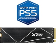XPG 512GB GAMMIX S70 Blade - Works with PlayStation 5, PCIe Gen4 M.2 2280 Internal Gaming SSD Up to 