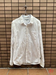 男裝G2000白色長袖恤衫 A4