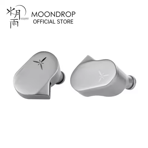 MOONDROP LAN HIFI Earphone Wired Earbuds IEM 0.78mm beryllium-plated dome composite diaphragm Detach