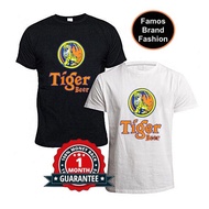 T Shirt For Men Women Print Tiger Beer Logo Black White 100_ Cotton High Quality Tshirt