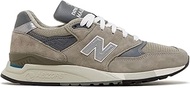 Grey / Silver New Balance 996 Made in USA, Navy/Grey, 8