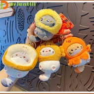 ORIENTLII Snapper Head Keychain, Plush Cocoa Cat Snapper Keychain, Cute Japanese Style Schoolbag Pen