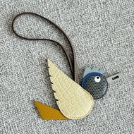 Hermes 鱷魚拼蜥蜴皮 Birdy Charm 小鳥掛飾