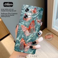 HP Softcase Oppo A79 5G Fashion Case Butterfly Latest Case Oppo A79 5G Silicone TPU Pro Camera Casin