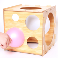 Miniis Balloon Size Measurement Tool Metal Ruler Adjustable Balloon Sizer 9 Sizes Plastic Balloon Si