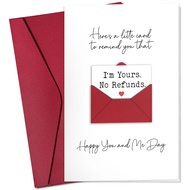 [Coisíní]  Anniversary Card for Couple, Husband, Wife, Boyfriend, Girlfriend, Fiance - Anniversary B