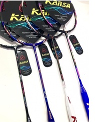 RAKET BADMINTON KANSA 800 ULTRA-LIGHT - TARIKAN 32 LBS/10U-G5 RINGAN
