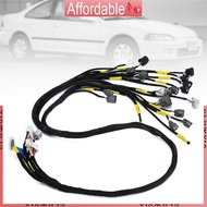GLO Tucked Engine Harness Motor Wiring Conversion Flexible Wire for B16 B18 D16 AP03