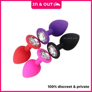 SARAWAK Diamond Anal Plug / Silicone Butt Plug/ Plugs Adult Toys Beads Plug Sex toy for woman / Adul