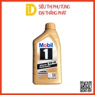 Mobil 1 gold lubricant oil for cars and scooters 0w40 capacity 1L, 0.8L