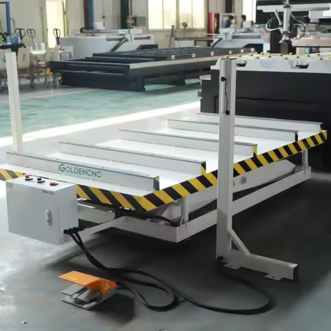 Panel kabinet mebel membuat bersarang 1325 CNC Router ATC mesin CNC untuk pintu kayu pemuatan otomat